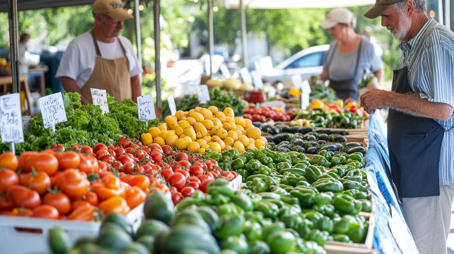Активна пара старшого віку на кухні з здоровими продуктами